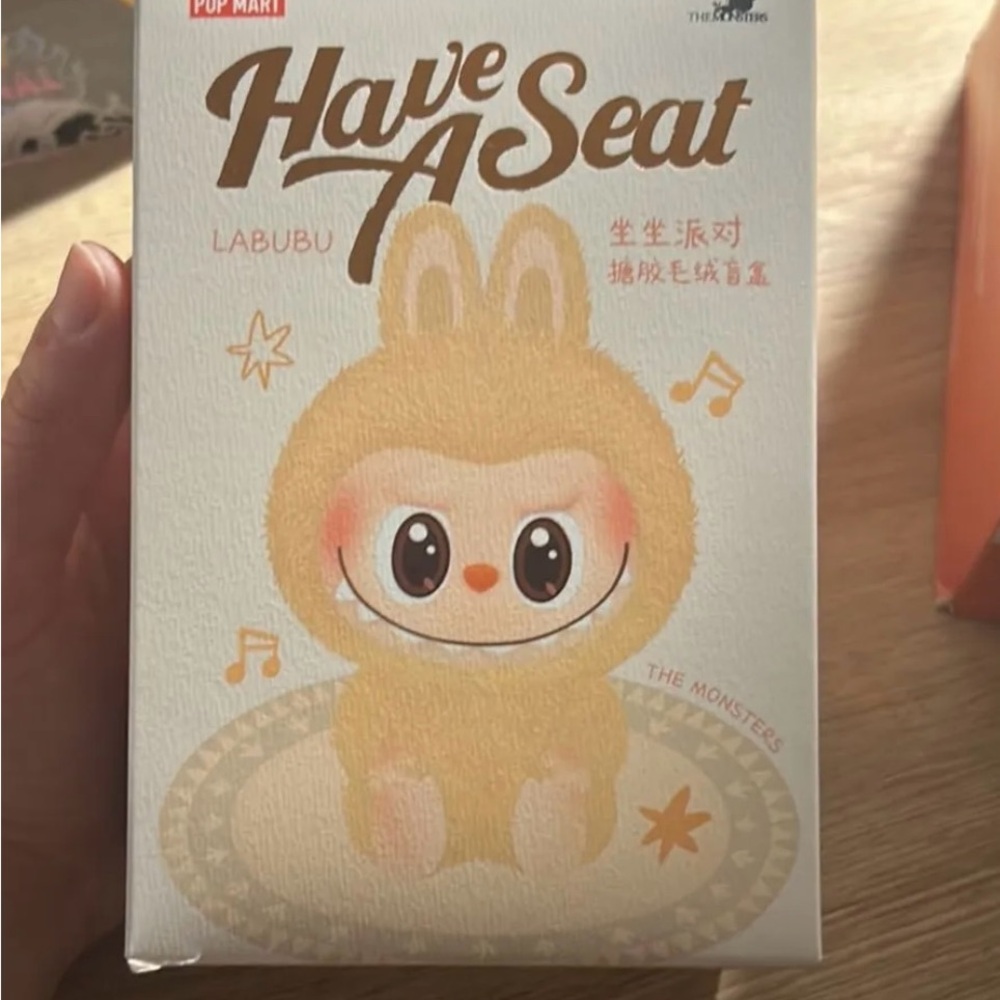 Labubu 'Have A Seat' single blind Box